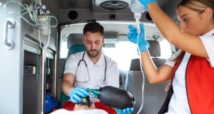 Air ambulance services providing emergency medical transport