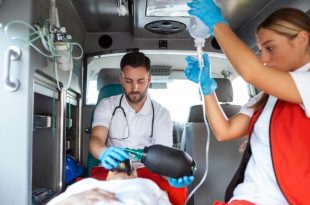 Air ambulance services providing emergency medical transport